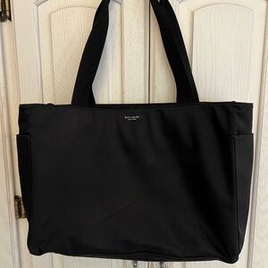 Kate Spade Black Nylon Tote